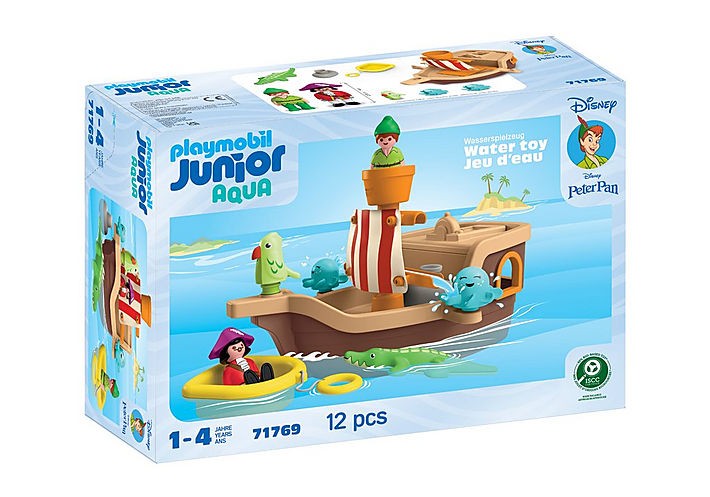 Playmobil Junior 71769 Pirátska loď Petra Pana